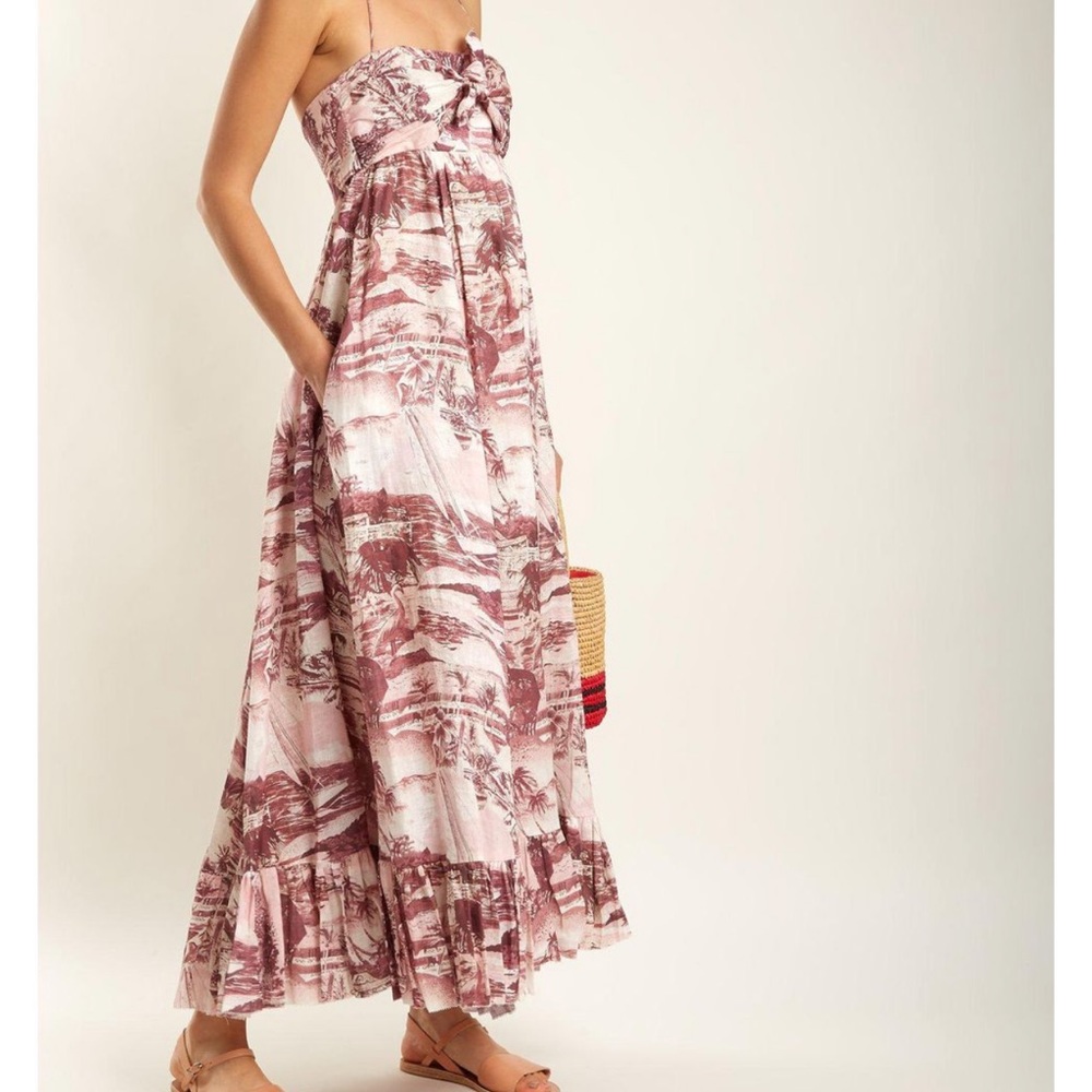 Zimmerman "Kali" beach dress with Hawaiian print